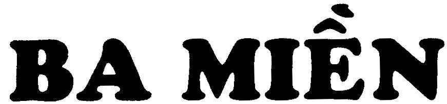 Mẫu nhãn hiệu Ba Miền