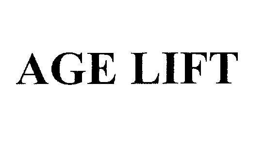 Mẫu nhãn hiệu AGE LIFT