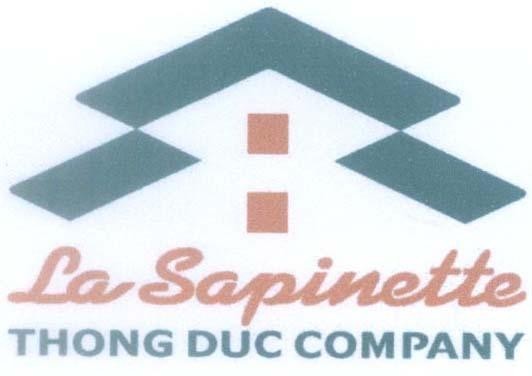 Mẫu nhãn hiệu La Sapinette THONG DUC COMPANY