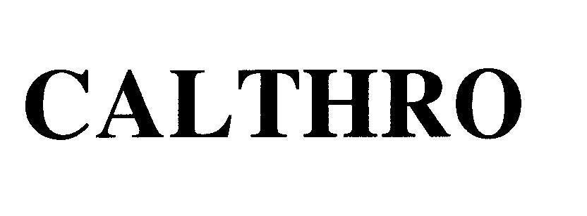 Mẫu nhãn hiệu CALTHRO