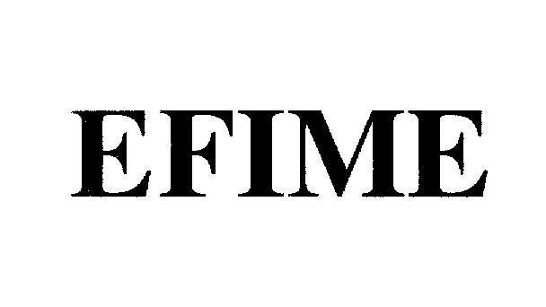 Mẫu nhãn hiệu EFIME