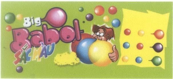 Mẫu nhãn hiệu Big Babol Sắc màu