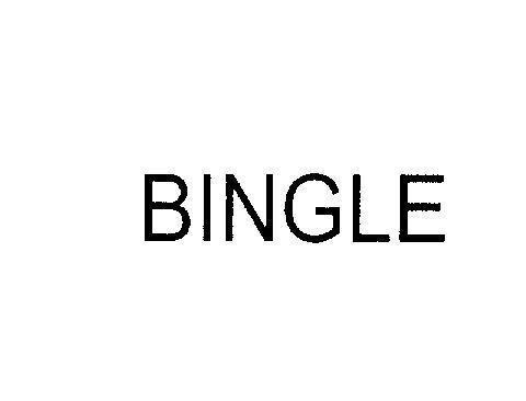 Mẫu nhãn hiệu BINGLE