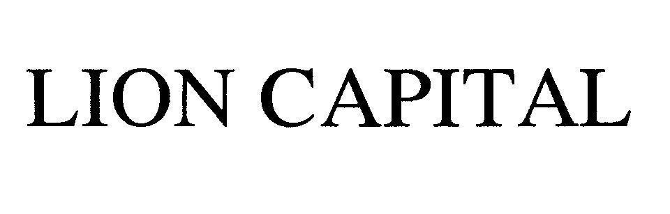 Mẫu nhãn hiệu LION CAPITAL