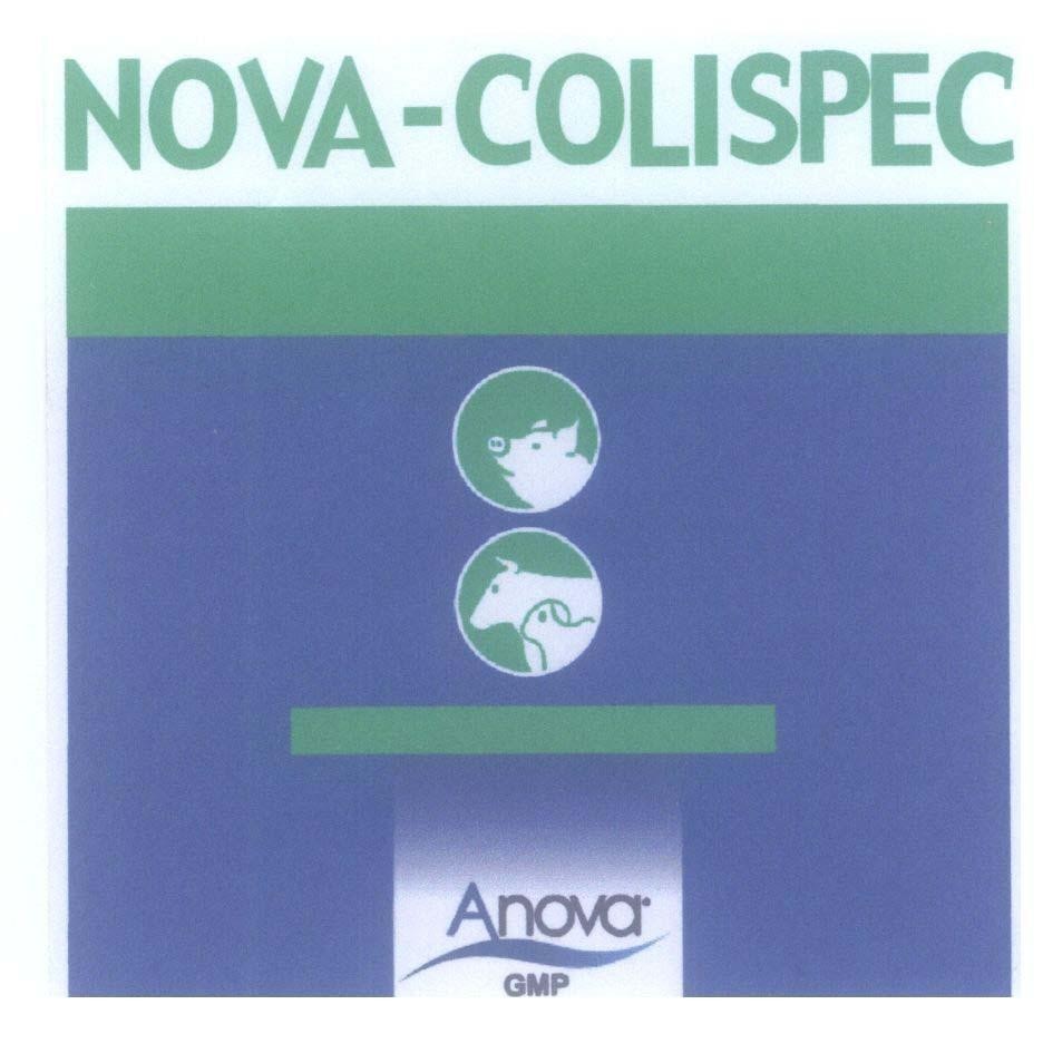 Mẫu nhãn hiệu NOVA-COLISPEC Anova GMP
