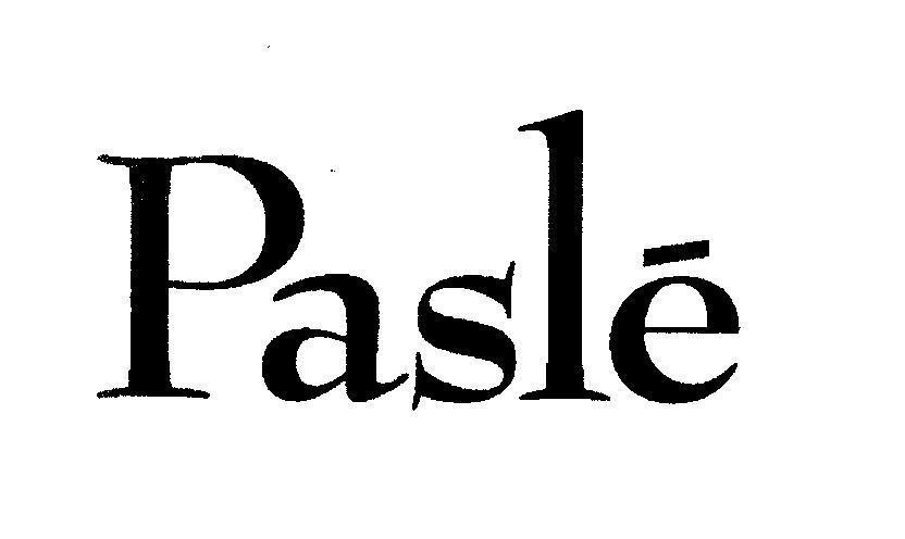 Mẫu nhãn hiệu Paslé