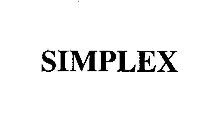 Mẫu nhãn hiệu SIMPLEX
