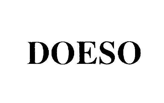 Mẫu nhãn hiệu DOESO