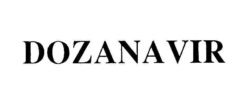 Mẫu nhãn hiệu DOZANAVIR
