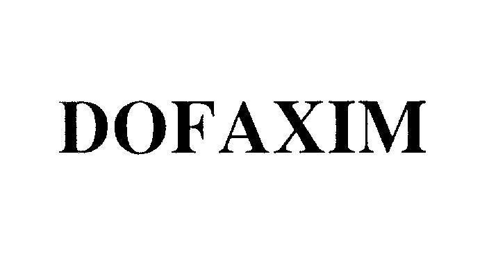 Mẫu nhãn hiệu DOFAXIM