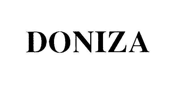 Mẫu nhãn hiệu DONIZA