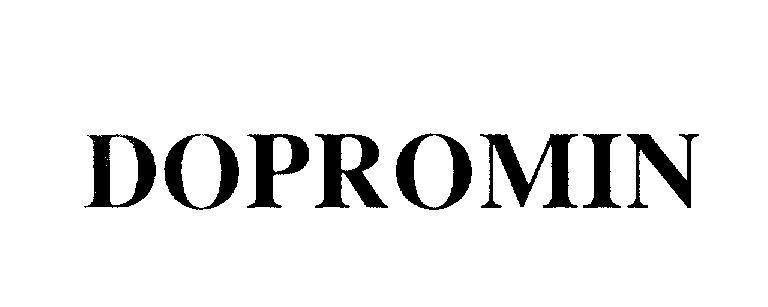 Mẫu nhãn hiệu DOPROMIN