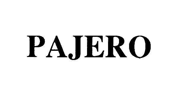 Mẫu nhãn hiệu PAJERO
