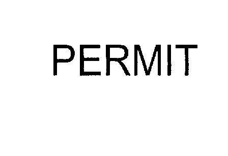 Mẫu nhãn hiệu PERMIT