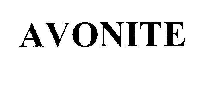 Mẫu nhãn hiệu AVONITE