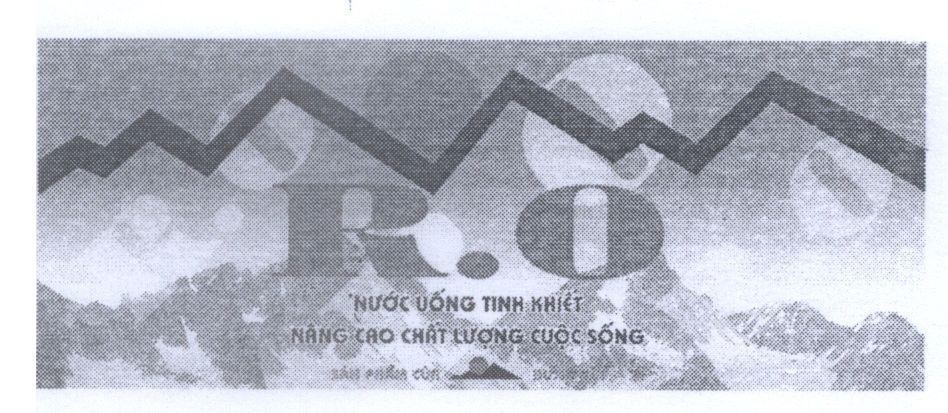 Mẫu nhãn hiệu Hưng Tín R.O Nước uống tinh khiết Nâng cao chất lượng cuộc sống