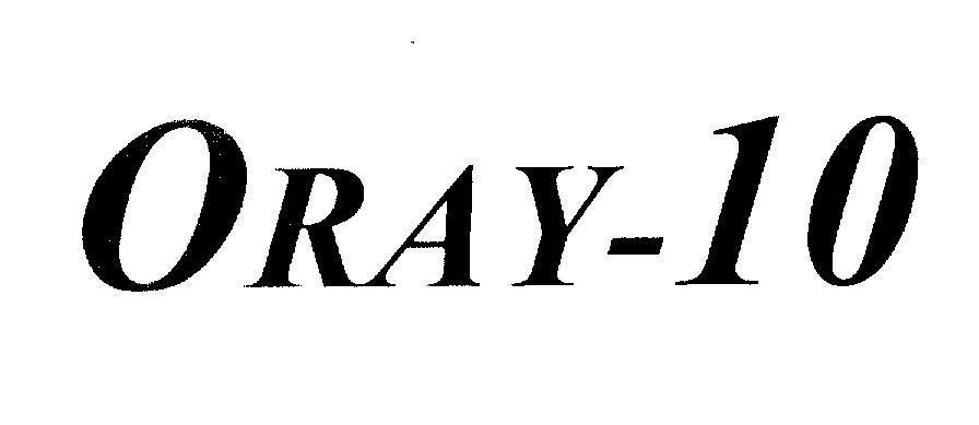 Mẫu nhãn hiệu ORAY-10