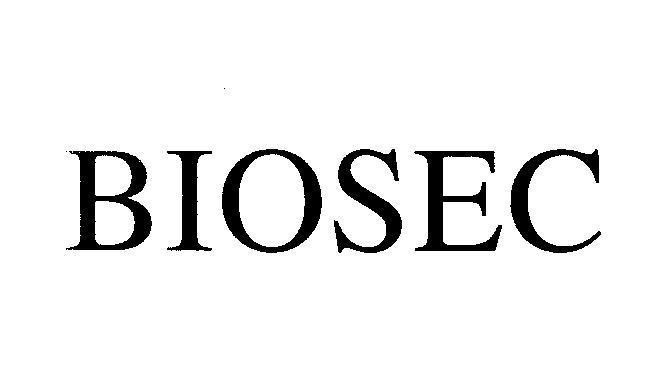 Mẫu nhãn hiệu BIOSEC