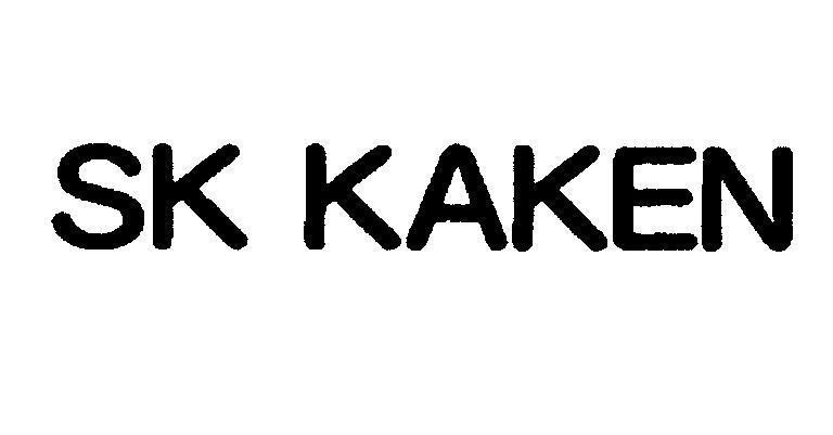Mẫu nhãn hiệu SK KAKEN