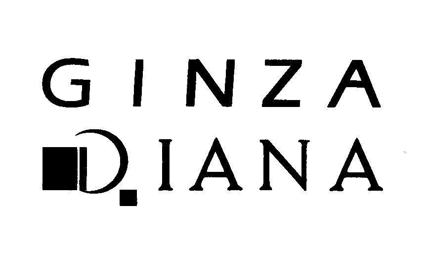 Mẫu nhãn hiệu GINZA DIANA