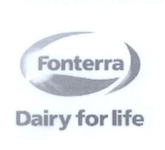Mẫu nhãn hiệu Fonterra Dairy for life