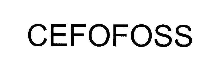 Mẫu nhãn hiệu CEFOFOSS