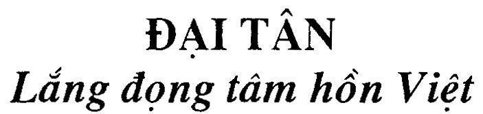Mẫu nhãn hiệu Đại Tân Lắng đọng tâm hồn Việt