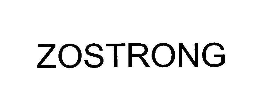 Mẫu nhãn hiệu ZOSTRONG