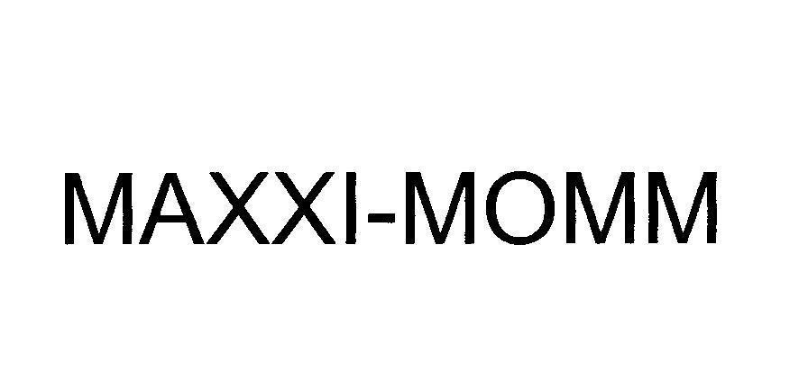 Mẫu nhãn hiệu MAXXI-MOMM