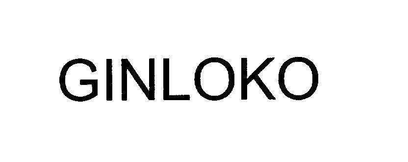 Mẫu nhãn hiệu GINLOKO