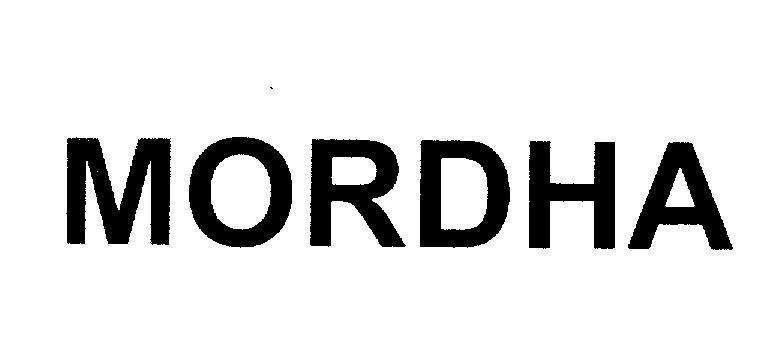 Mẫu nhãn hiệu MORDHA