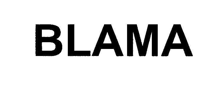 Mẫu nhãn hiệu BLAMA