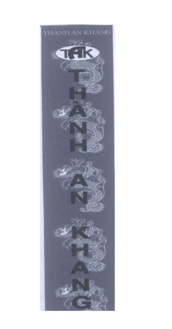 Mẫu nhãn hiệu TAK Thành An Khang