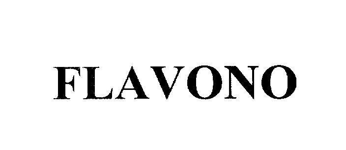 Mẫu nhãn hiệu FLAVONO