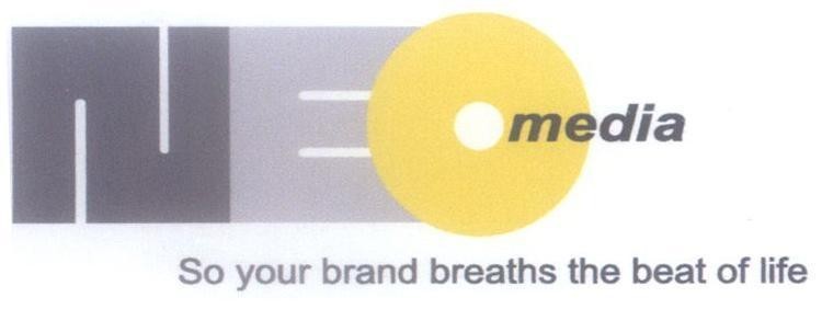 Mẫu nhãn hiệu NEO media So your brand breaths the beat of life