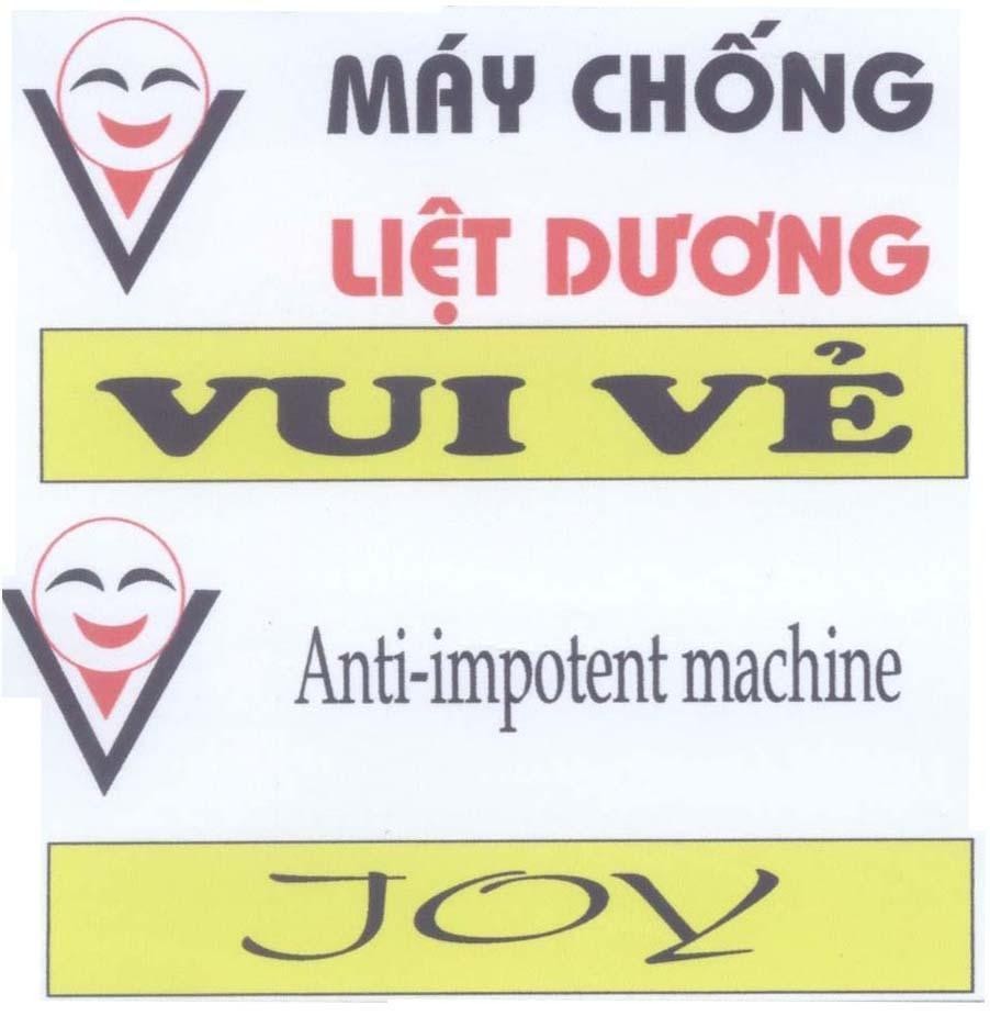 Mẫu nhãn hiệu Vui Vẻ Máy Chống Liệt Dương Anti-impotent machine JOY