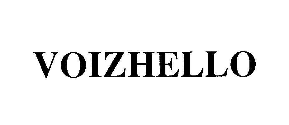 Mẫu nhãn hiệu VOIZHELLO