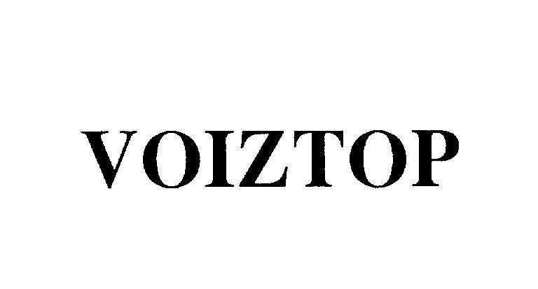 Mẫu nhãn hiệu VOIZTOP