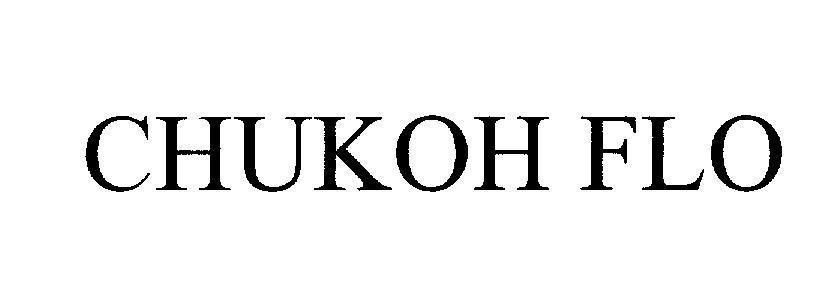 Mẫu nhãn hiệu CHUKOH FLO