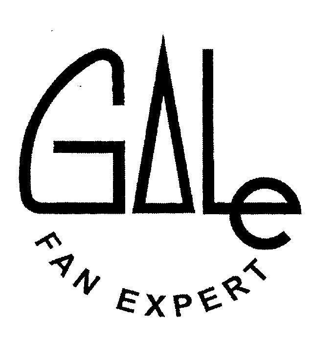 Mẫu nhãn hiệu GALE FAN EXPERT