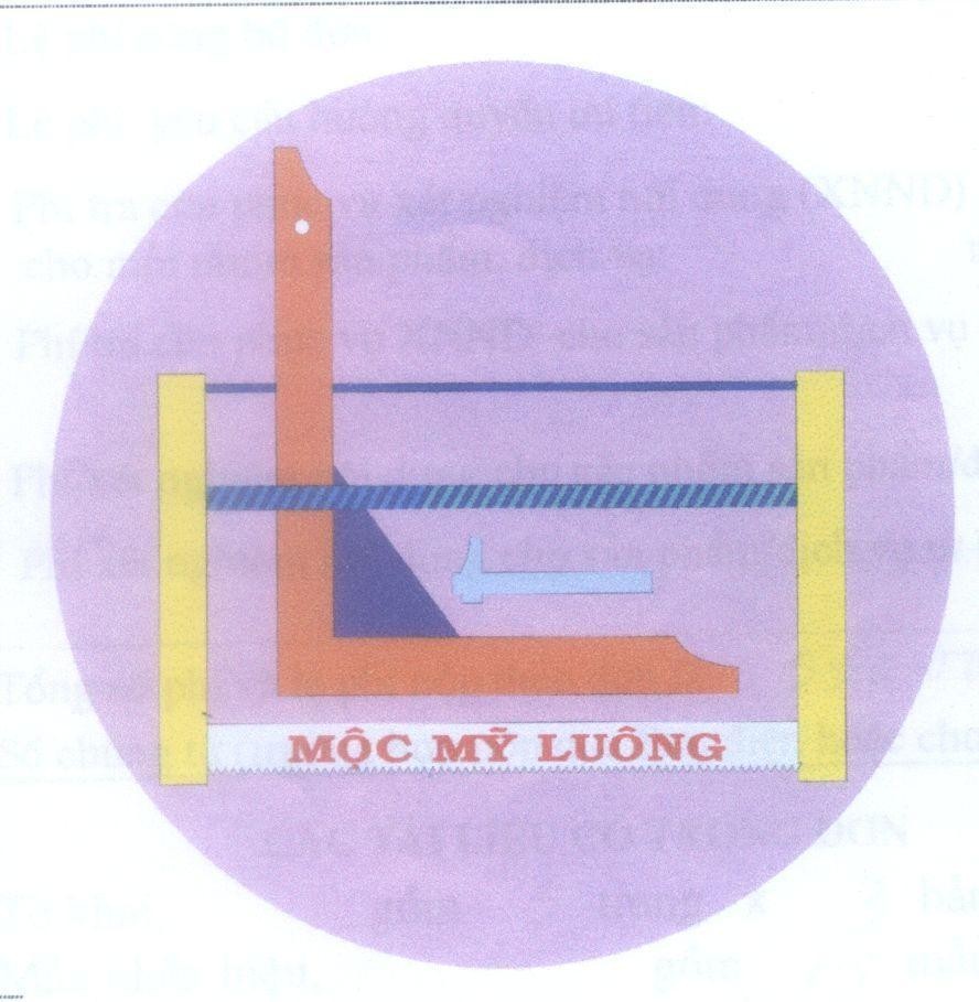 Mẫu nhãn hiệu Mộc Mỹ Luông