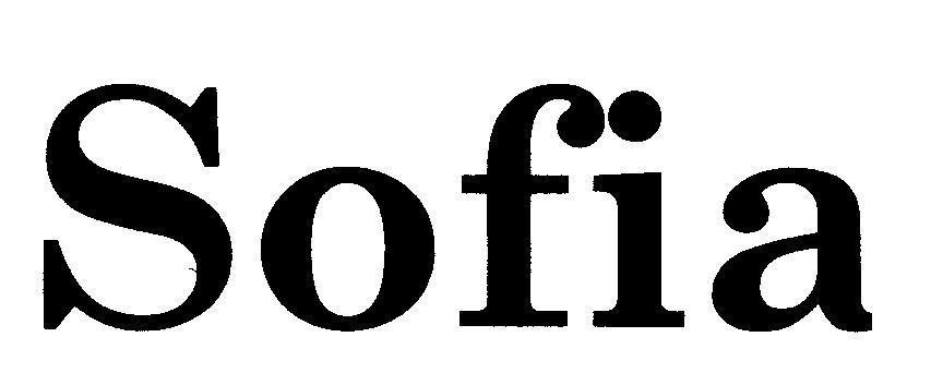 Mẫu nhãn hiệu Sofia