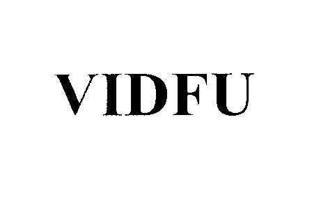 Mẫu nhãn hiệu VIDFU