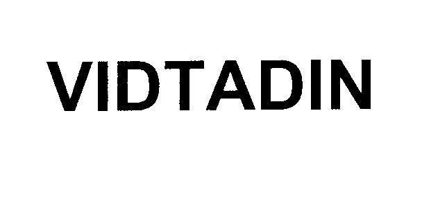 Mẫu nhãn hiệu VIDTADIN