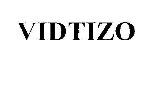 Mẫu nhãn hiệu VIDTIZO