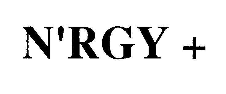 Mẫu nhãn hiệu N'RGY + N RGY NRGY