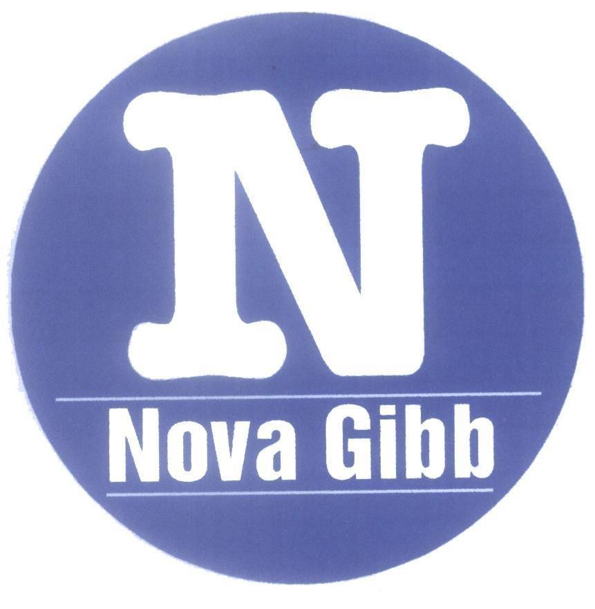 Mẫu nhãn hiệu N Nova Gibb
