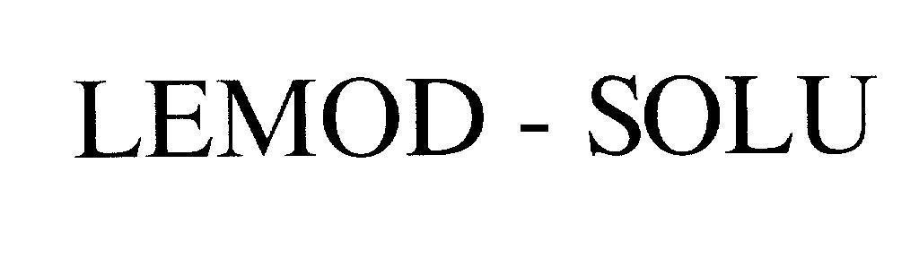 Mẫu nhãn hiệu LEMOD - SOLU