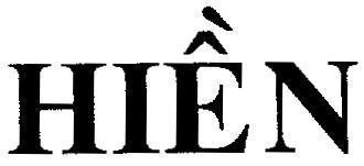 Mẫu nhãn hiệu Hiền