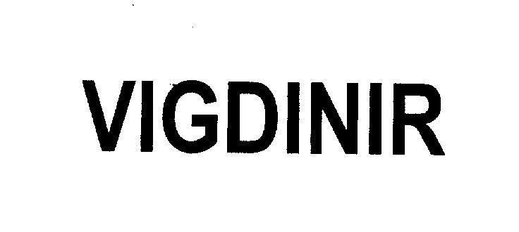 Mẫu nhãn hiệu VIGDINIR